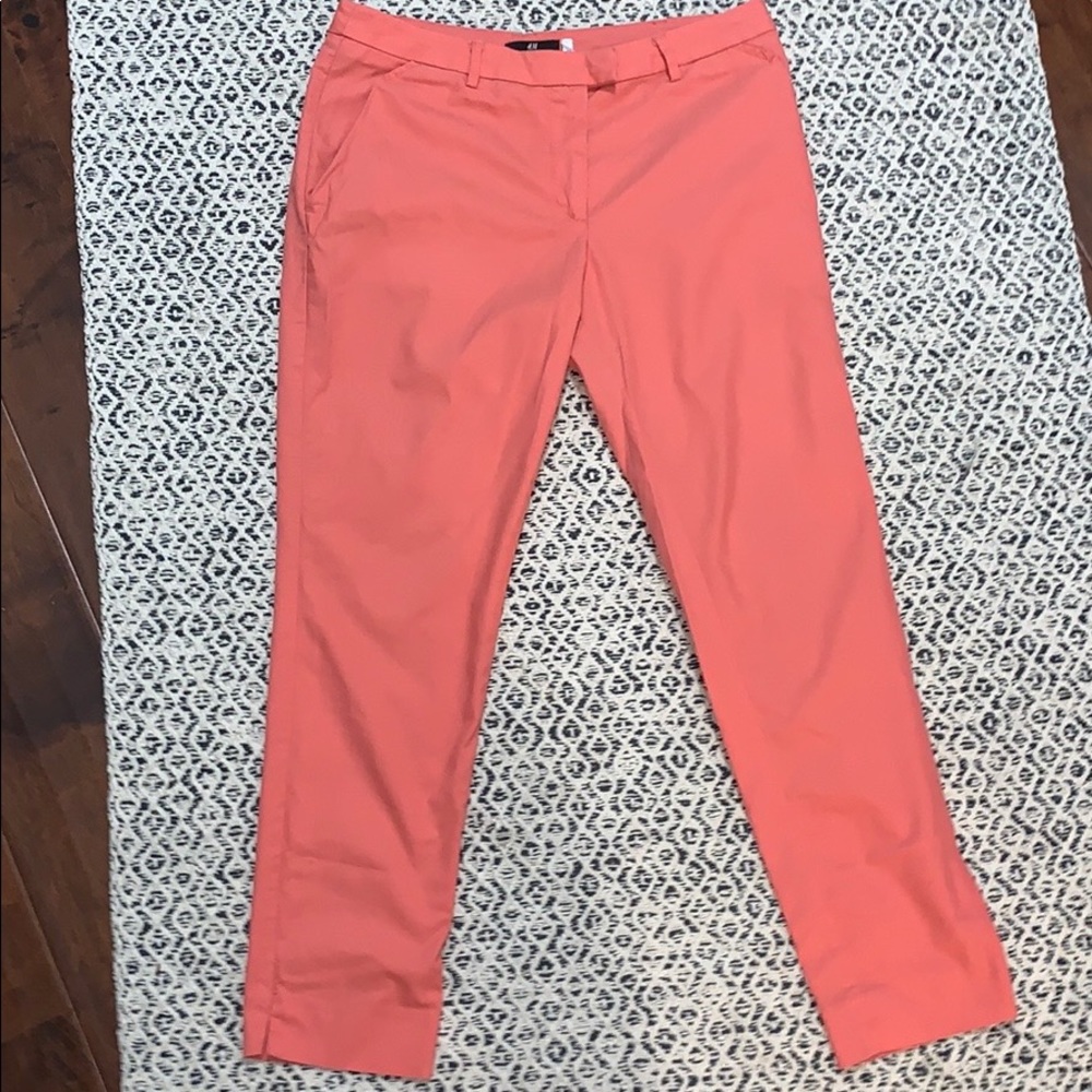 Coral ankle pants